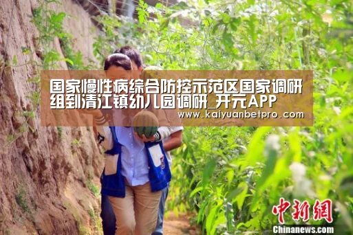 国家慢性病综合防控示范区国家调研组到清江镇幼儿园调研_开元APP(图1) 开元APP